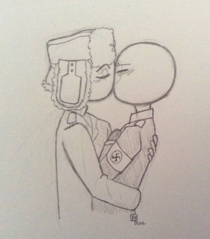 Countryhumans скетчи