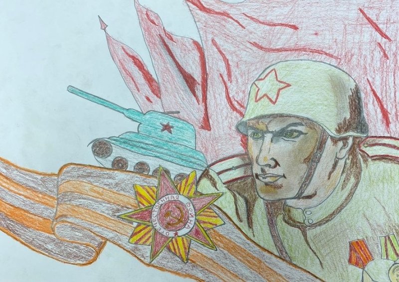 Рисунок на тему победа