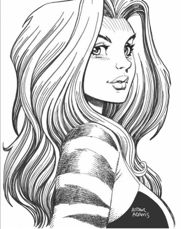 Tigra Marvel Art