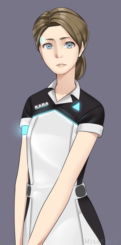 Detroit become Human Кэра арт