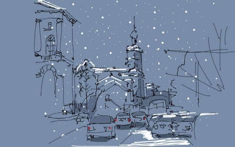 Новогодние скетчи
