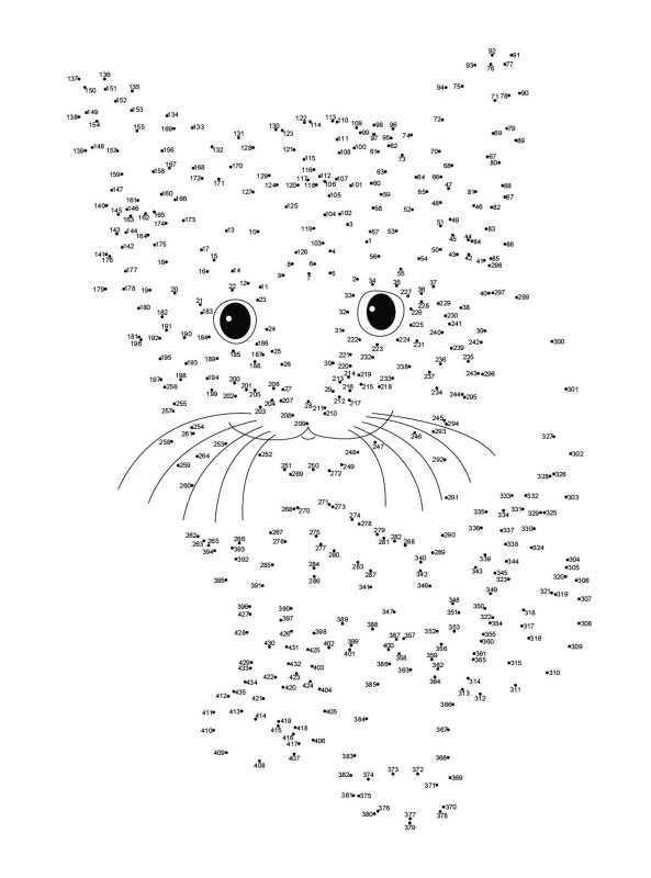 Соединить рисунок по точкам