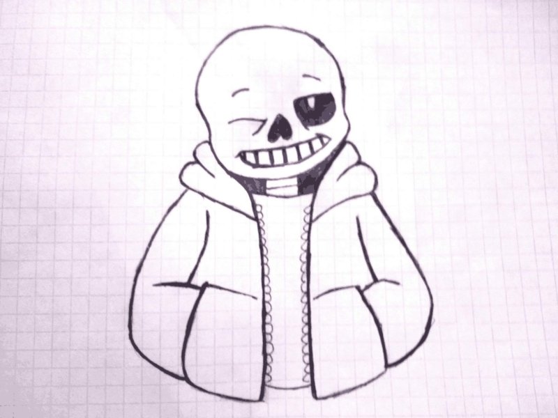 Картинки Санса для срисовки