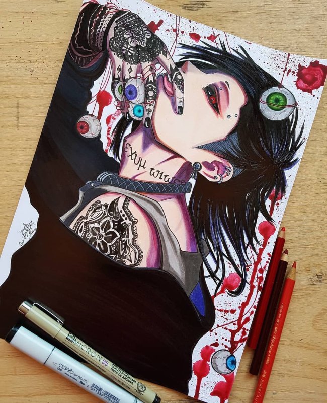 Скетчбук Токийский гуль