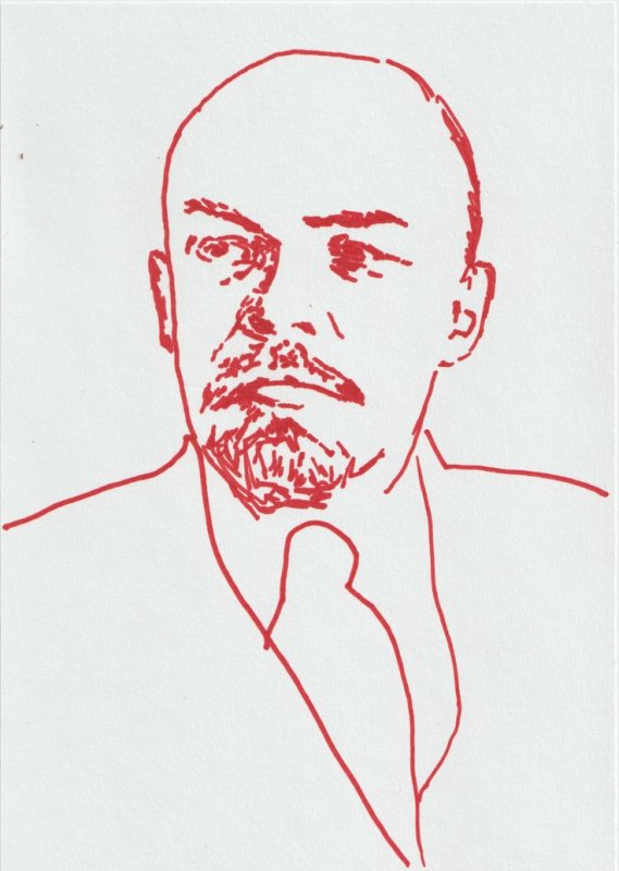 Ленин Владимир Ильич рисунок