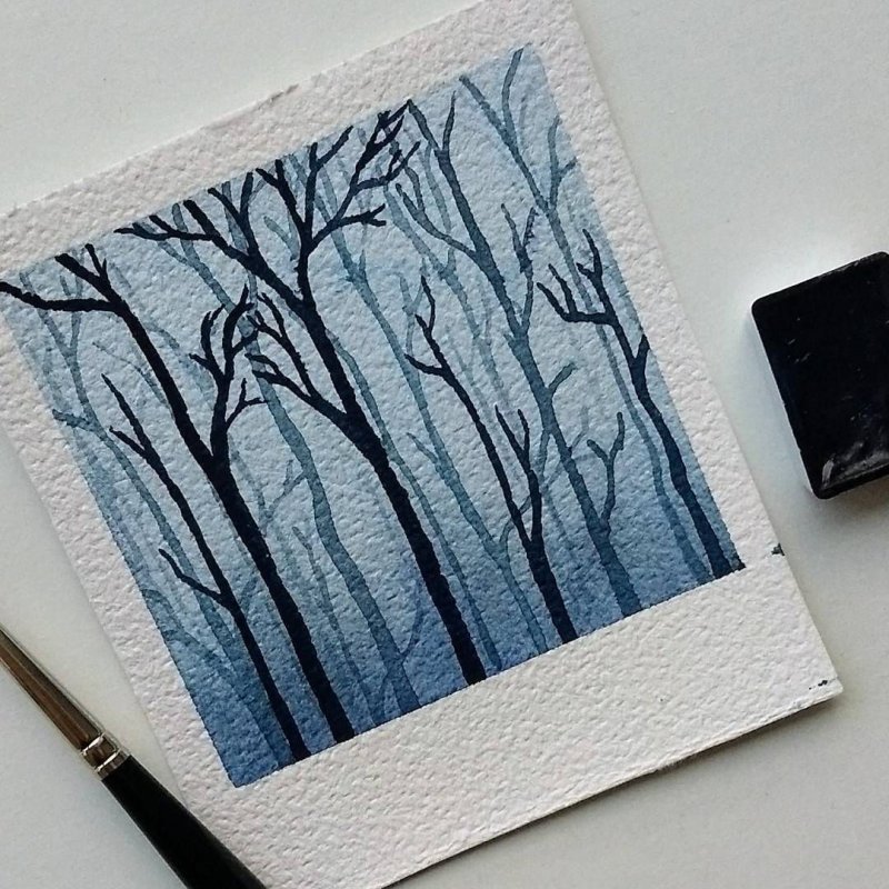 Идеи для рисунков акварелью