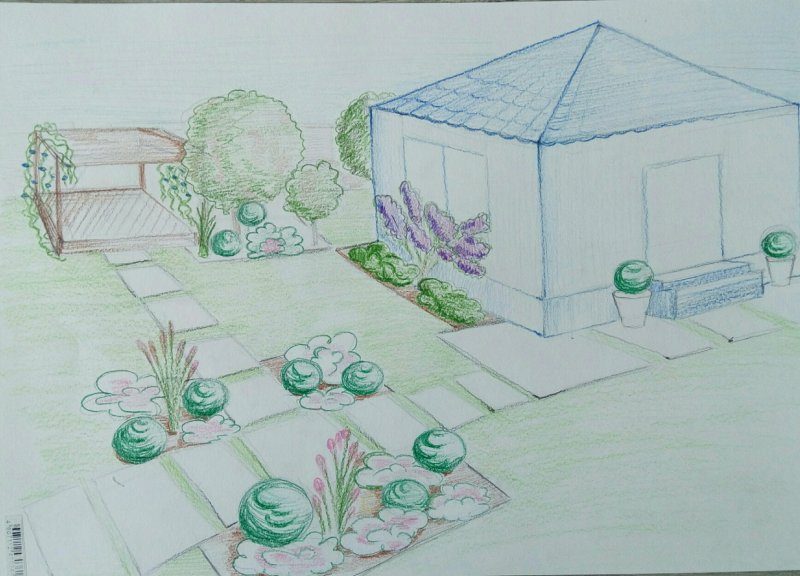 Эскиз ландшафта