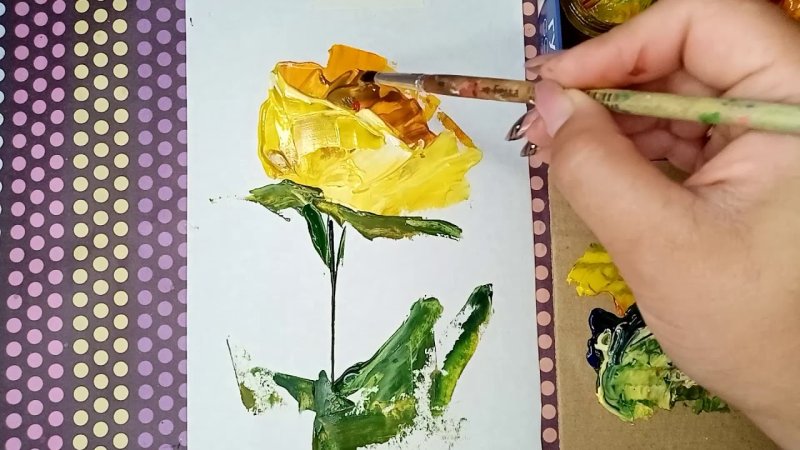 Мастихин техника рисования