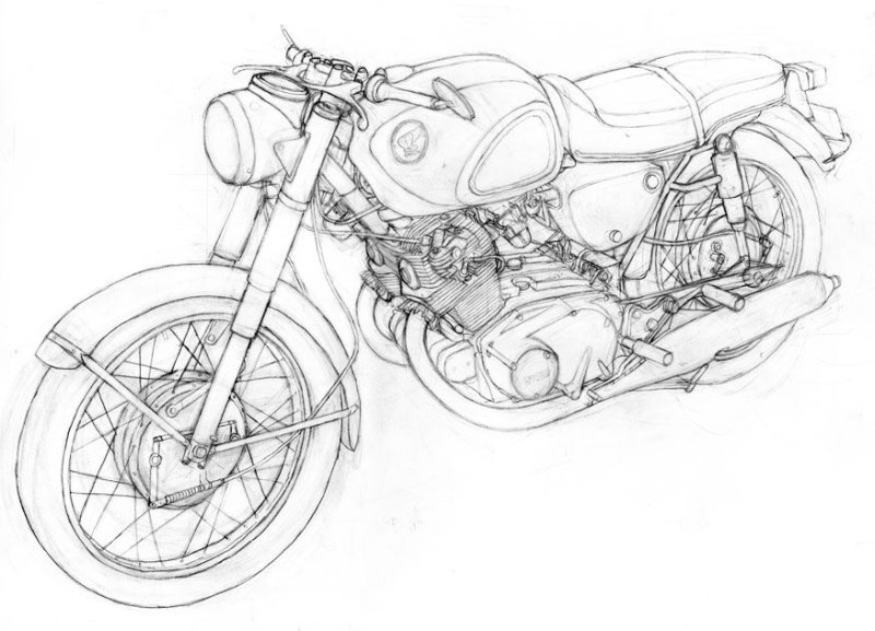 Рама Honda CB 750