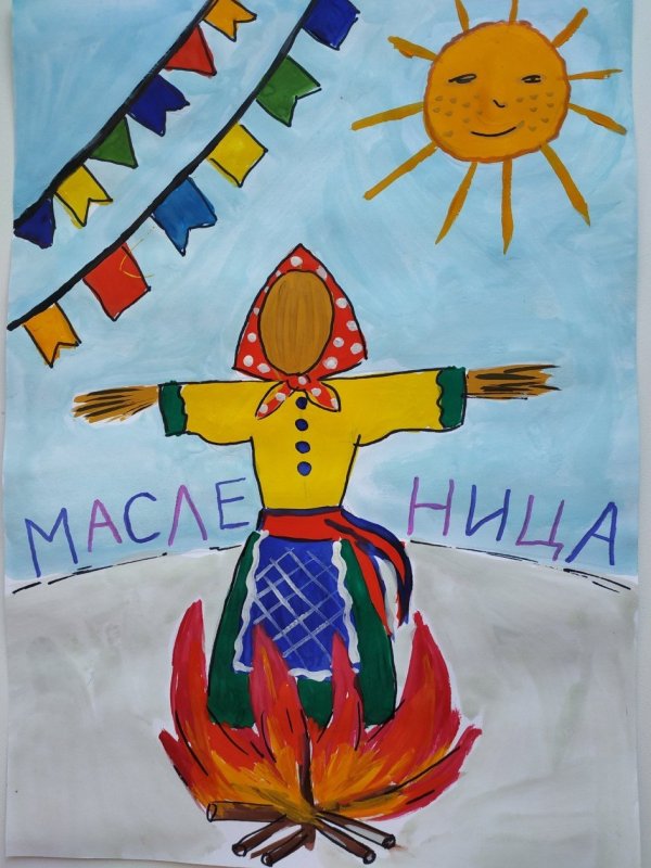рисунки на масленицу