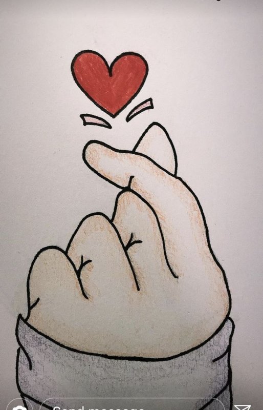 Сердечко рисунок