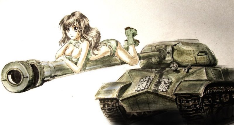 Танк рисунок