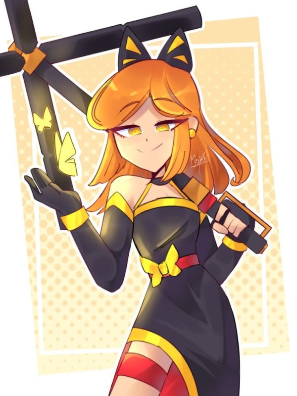 Пайпер бабочка Brawl Stars