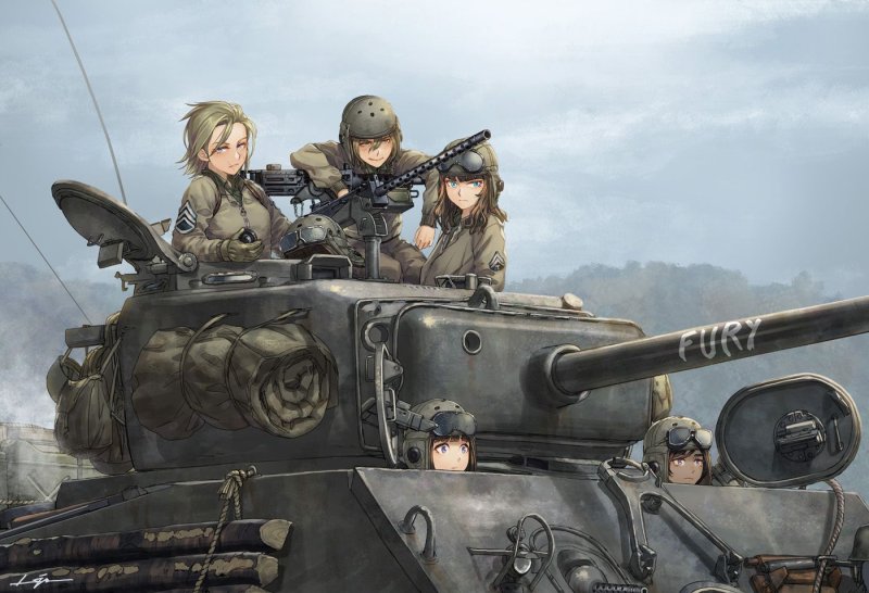 Танк Шерман Fury