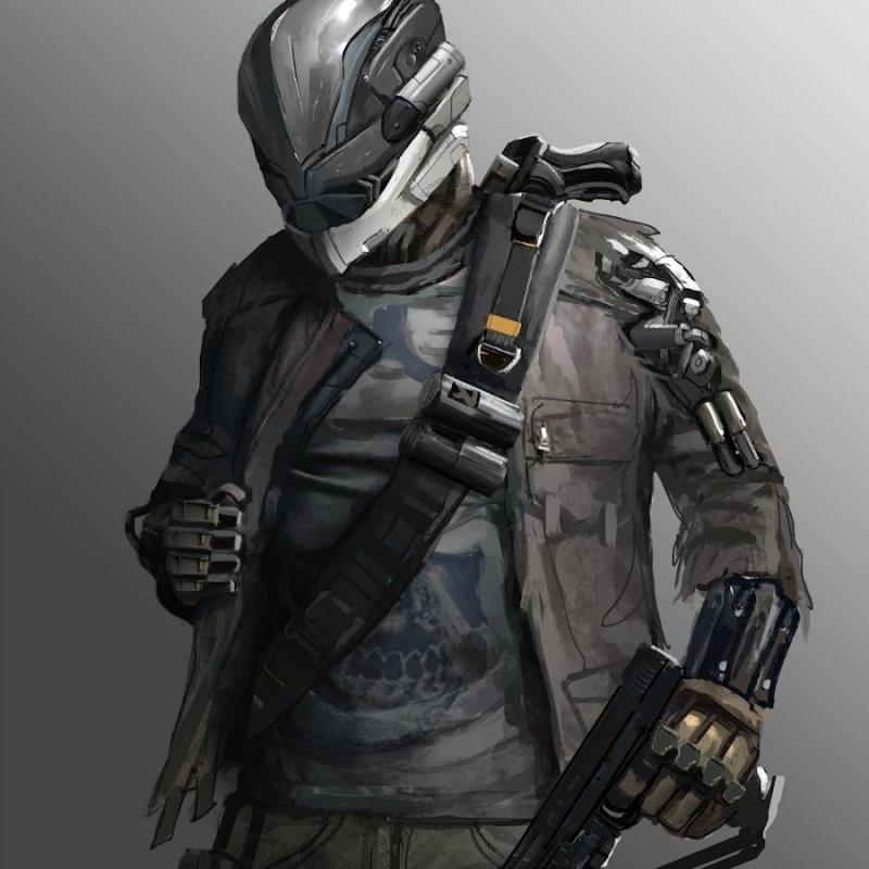 Cyberpunk наёмник
