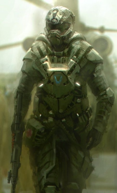Future Soldier броня