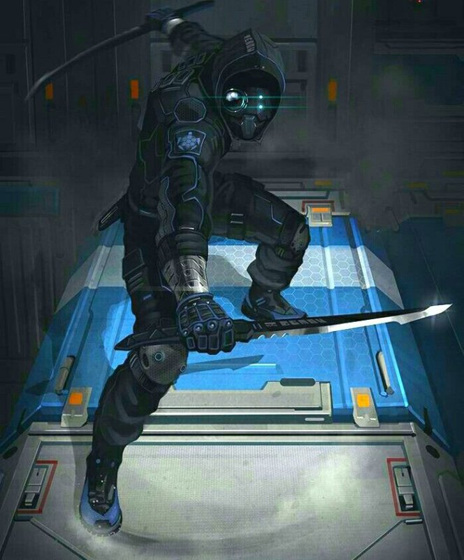 Cyberpunk наёмник