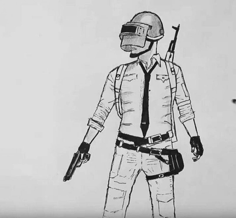 PUBG раскраска