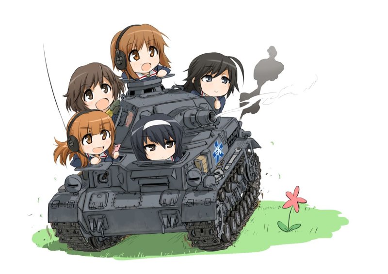 Аниме танкистки 1 сезон