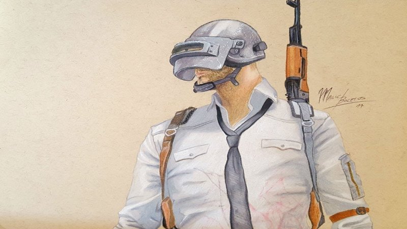 PUBG карандашом