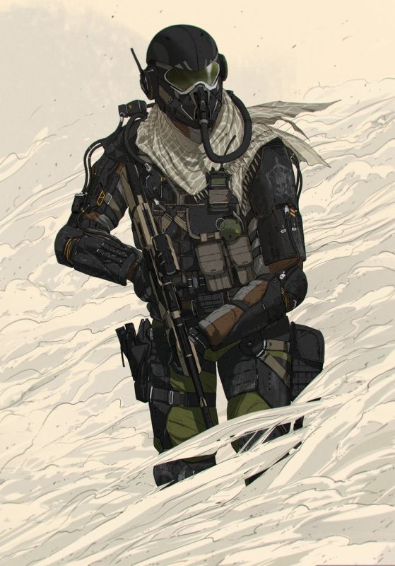 ЧВК разведчик Concept Art