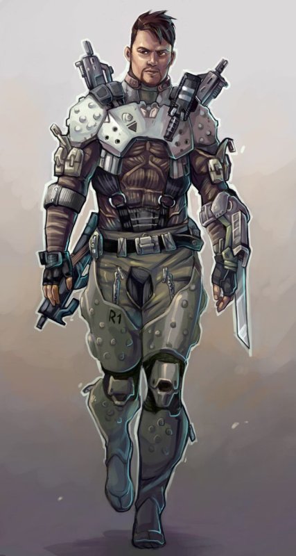 солдат будущего арт