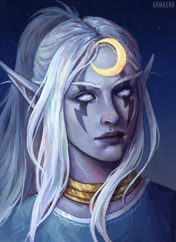 Warcraft эльфы Элуна