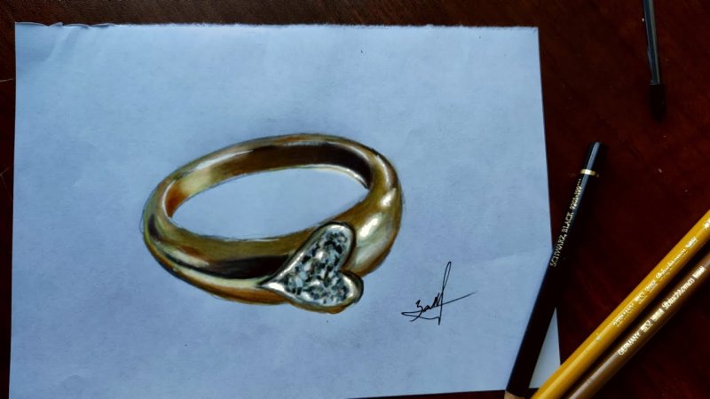 Идеи для рисования колечек