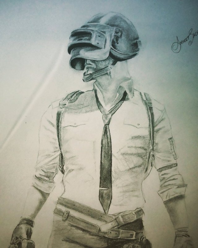 Рисунки ПАБГА