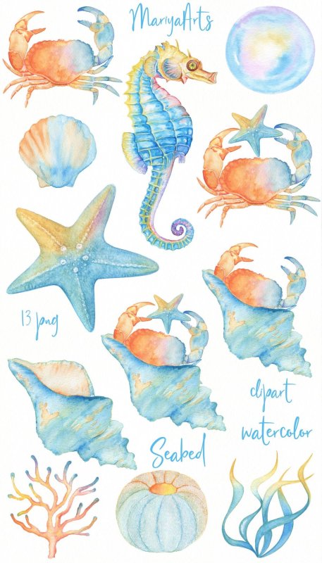 Морские рисунки