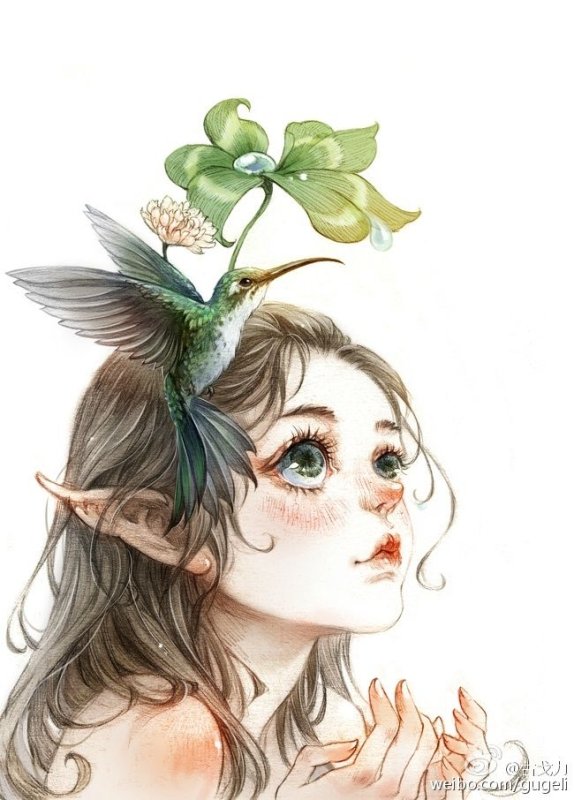 эммануэль колин иллюстрации феечки