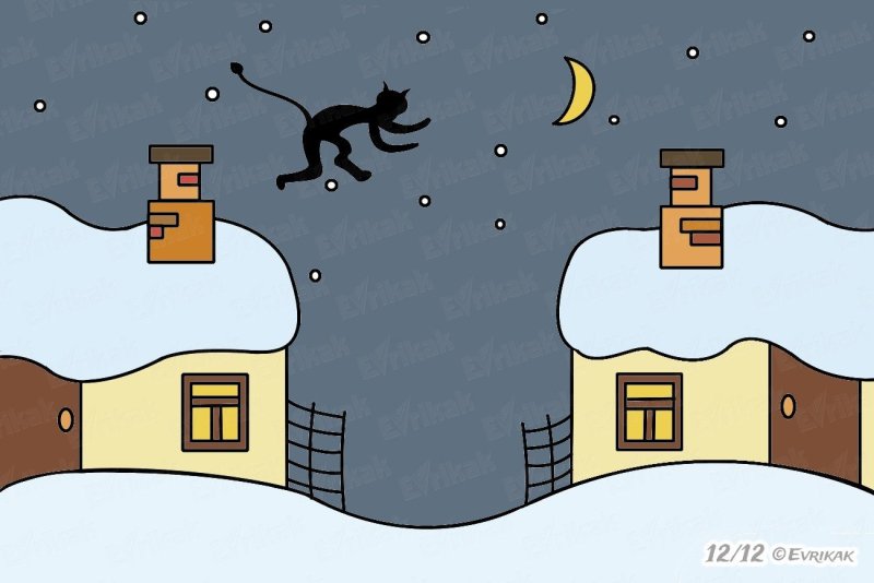 иллюстрация к сказке ночь перед рождеством 5 класс