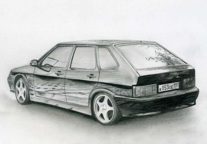 ВАЗ 2114 Раскрашенная