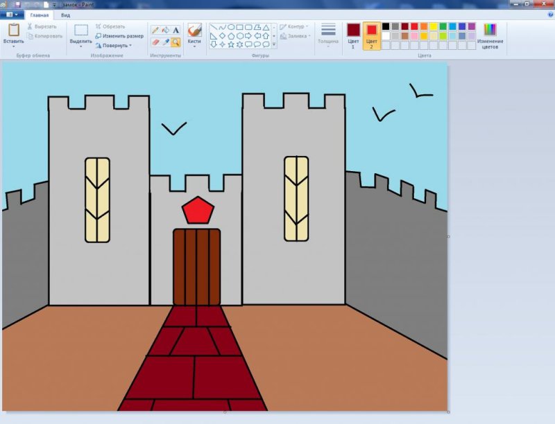 Рисунки в паинте
