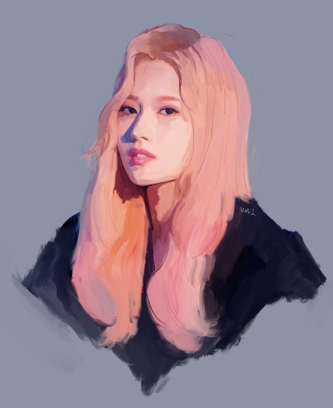 Sana twice fanart