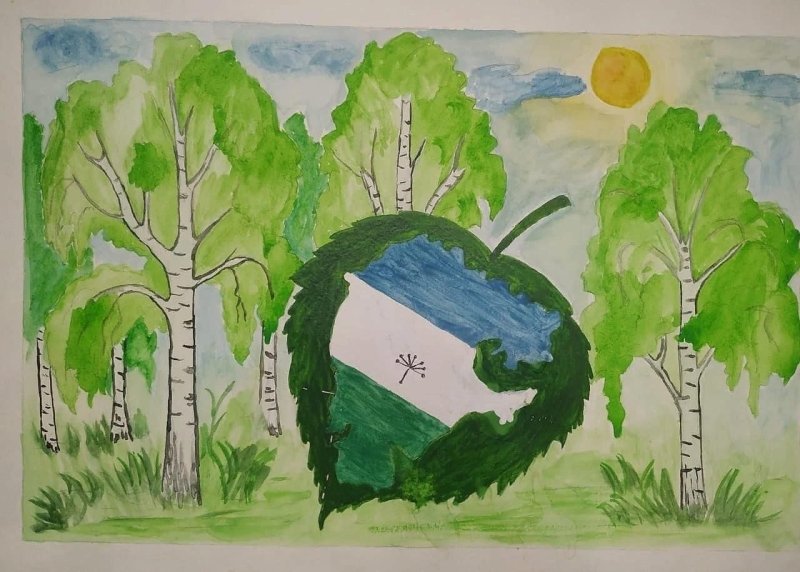 Рисунок на тему Башкортостан