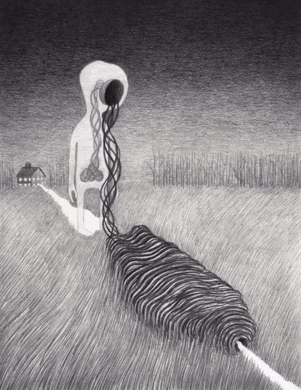 Сюрреализм рисунки карандашом