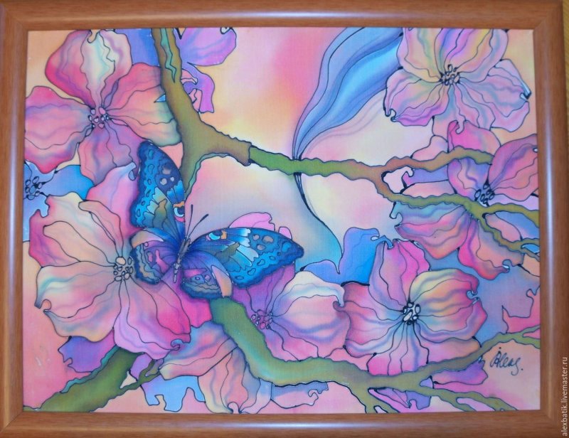 Батик роспись по ткани