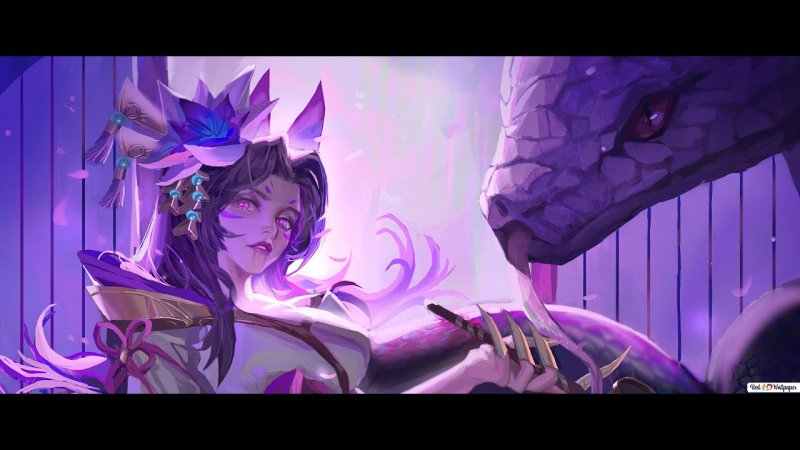 Кассиопея лига легенд арт