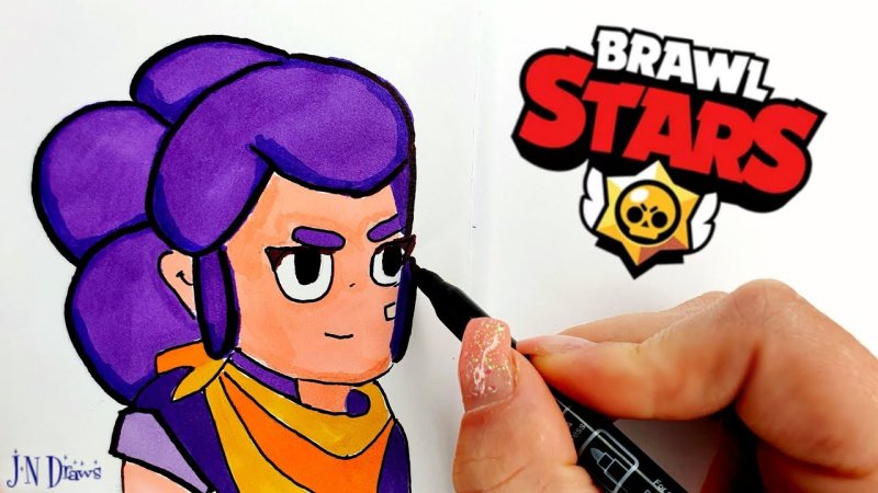 Шелли из Brawl Stars