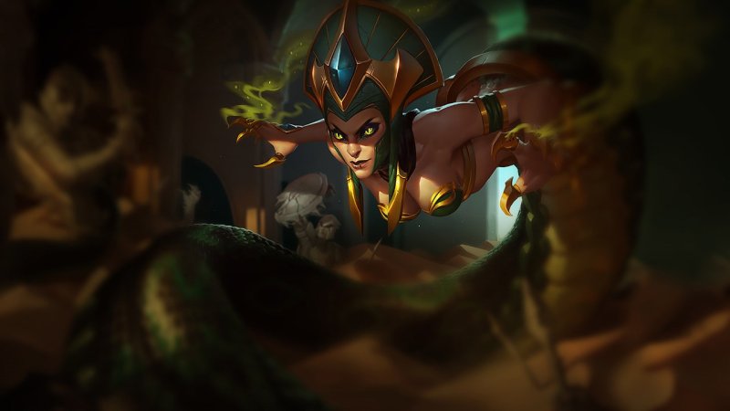 Кассиопея League of Legends Art