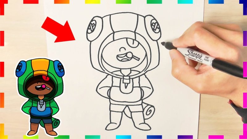 Рисунки для срисовки Браво старс