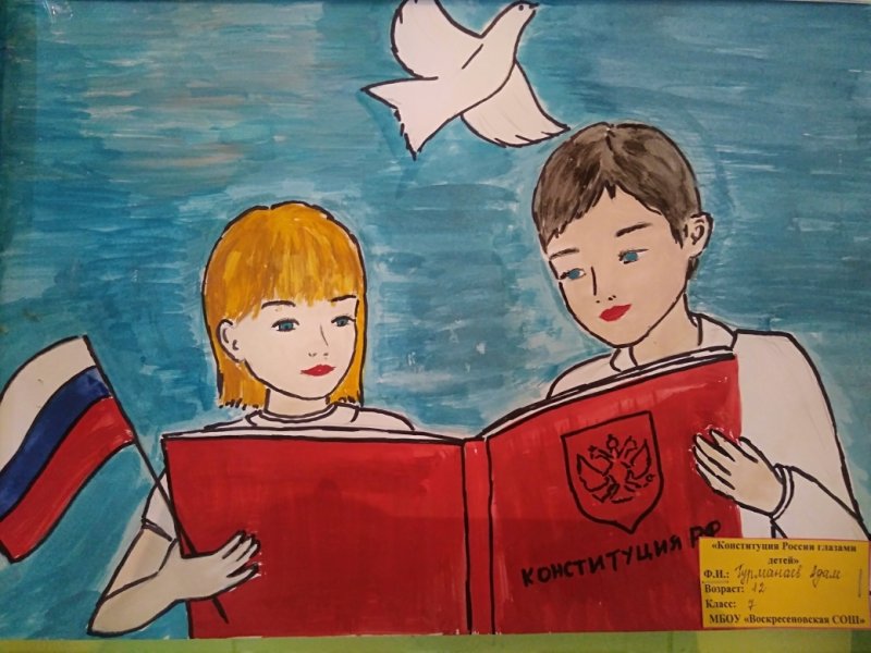 рисунки на день конституции