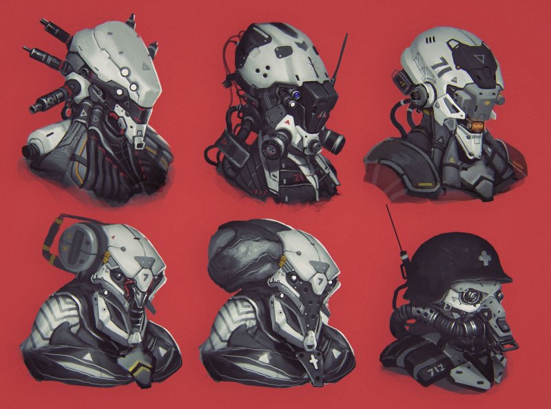 Шлем Sci Fi