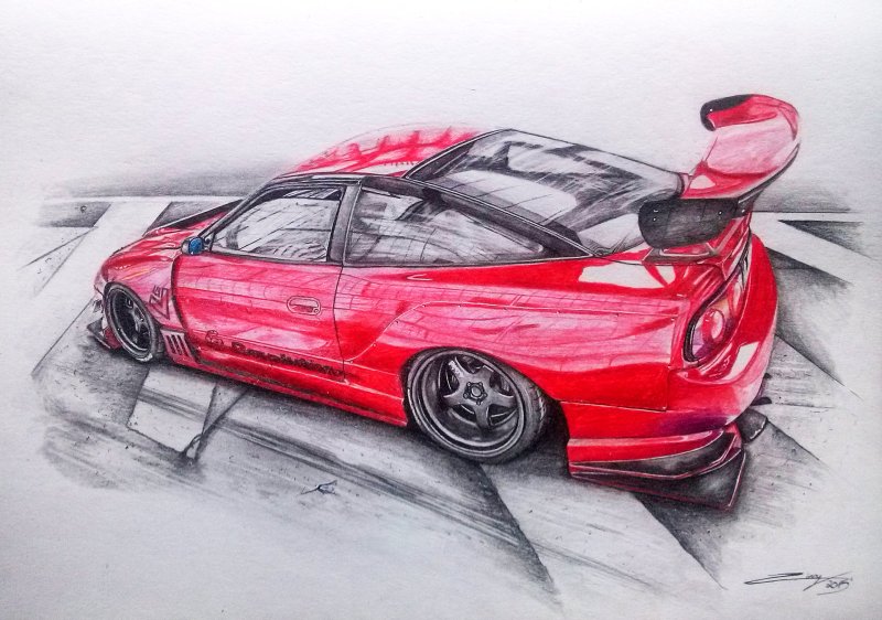 nissan 180sx art